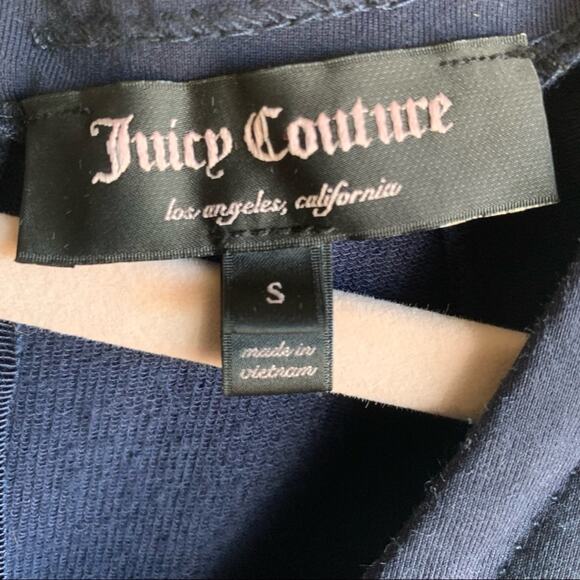 Juicy Couture Navy Sleeveless Shift Dress Size Small - Picture 3 of 9